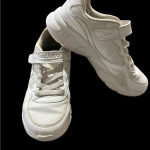 Skechers Kids White Athletic Sneakers